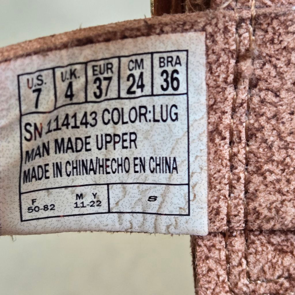 Women's BOBS from Skechers Brown & White Sandals Size 7 - Picture 3 of 9